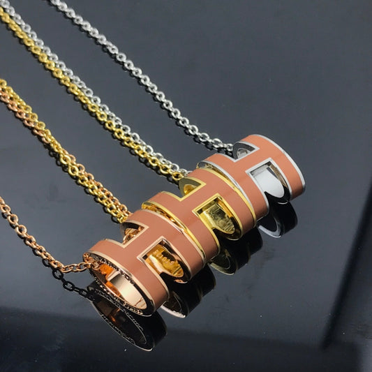 [Glow Muse]COLLIER H MARRON
