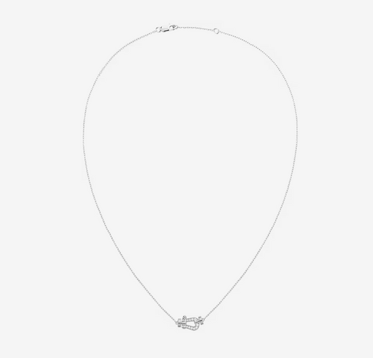 [Glow Muse]COLLIER FORCE 10 DIAMANT ARGENT MODÈLE MINI