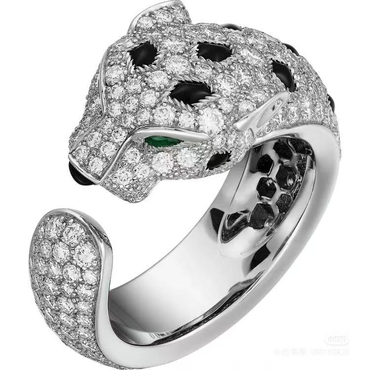 [Glow Muse]BAGUE PANTHÈRE DIAMANT