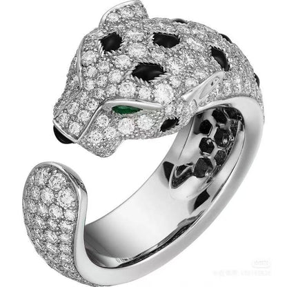 [Glow Muse]BAGUE PANTHÈRE DIAMANT