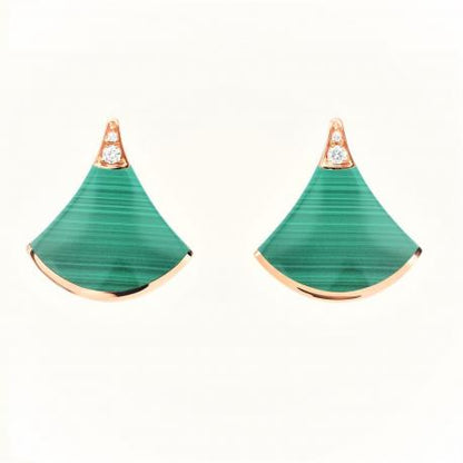 [⭐Glow Muse ]DIVAS DREAM EARRINGS PINK GOLD
