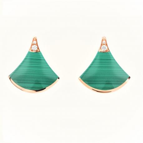 [⭐Glow Muse ]DIVAS DREAM EARRINGS PINK GOLD