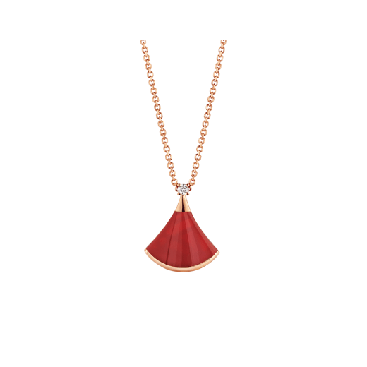 [⭐Glow Muse ]DREAM NECKLACE CARNELIAN 1 DIAMOND