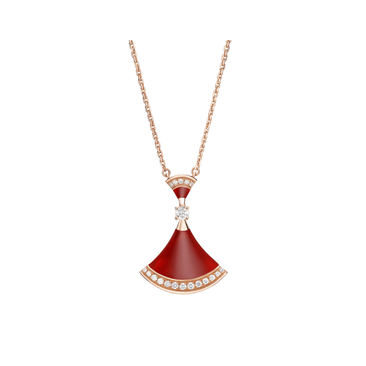 [⭐Glow Muse ]DREAM NECKLACE CARNELIAN DIAMOND
