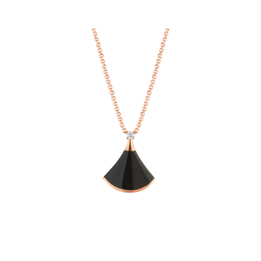 [⭐Glow Muse ]DREAM NECKLACE ONYX 1 DIAMOND