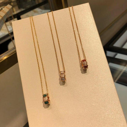 [⭐Glow Muse ]SERPENTI PEDANT DIAMOND NECKLACE
