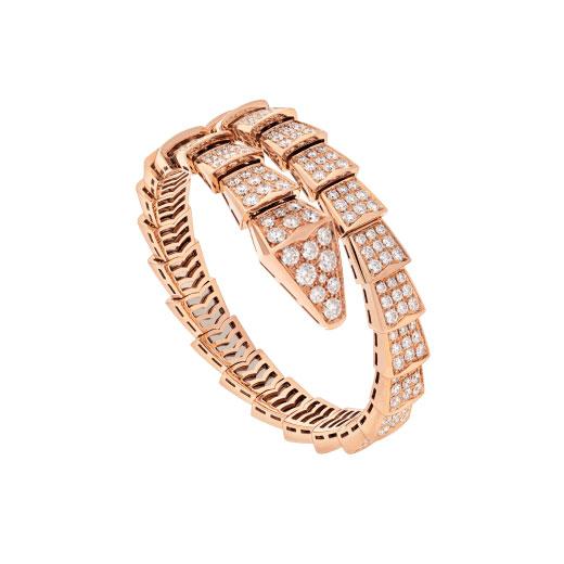 [⭐Glow Muse ]SERPENTI BRACELET 8MM PINK GOLD DIAMOND