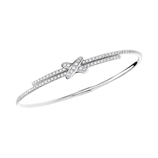 [Glow Muse]JEU DE BRACELETS DIAMONDS ARGENT
