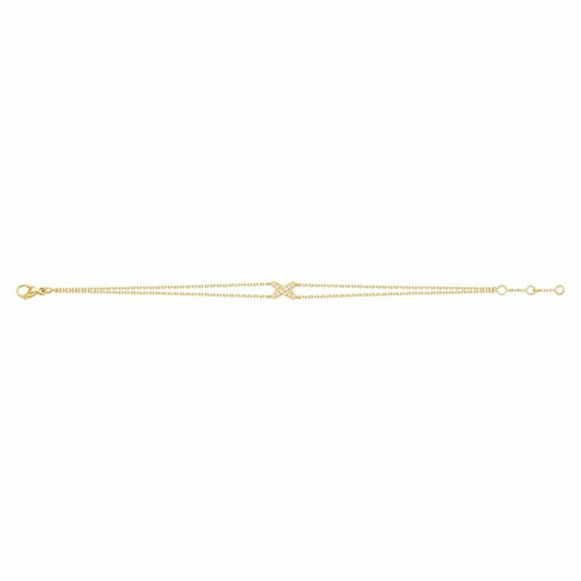 [Glow Muse]JEU DE BRACELET DIAMANT DORÉ