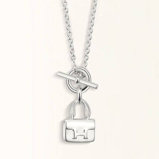 [Glow Muse] COLLIER PENDENTIF POP H ARGENT