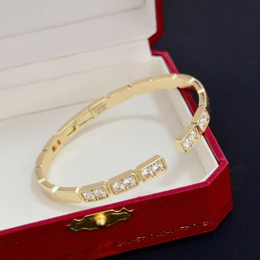 [Glow Muse jewelrys]BRACELET OUVERT LOVE DIAMOND