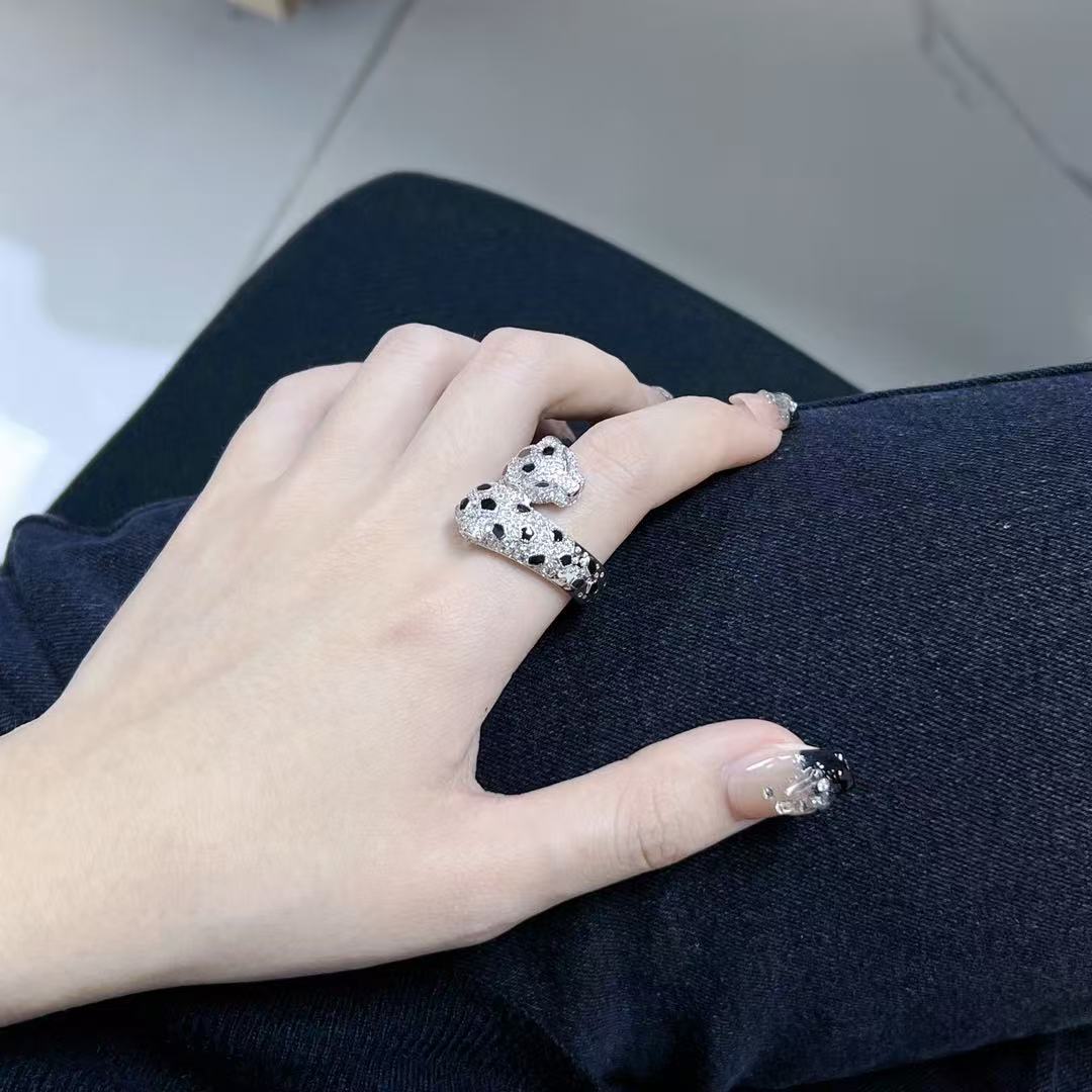 [Glow Muse]BAGUE PANTHÈRE TOUT DIAMANT