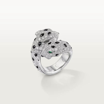 [Glow Muse]BAGUE PANTHÈRE TOUT DIAMANT