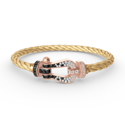 {
  "Glow Muse": "Glow Muse",
  "FORCE LARGE HORSESHOE BLACK WHITE DIAMOND BRACELET ROSE GOLD": "BRACELET FORCE GRAND MODÈLE FER À CHEVAL DIAMANTS NOIRS ET BLANCS OR ROSE"
}