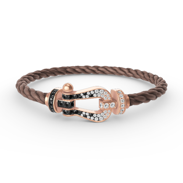 {
  "Glow Muse": "Glow Muse",
  "FORCE LARGE HORSESHOE BLACK WHITE DIAMOND BRACELET ROSE GOLD": "BRACELET FORCE GRAND MODÈLE FER À CHEVAL DIAMANTS NOIRS ET BLANCS OR ROSE"
}