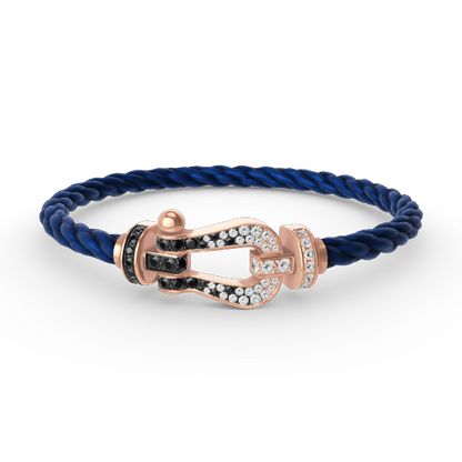 {
  "Glow Muse": "Glow Muse",
  "FORCE LARGE HORSESHOE BLACK WHITE DIAMOND BRACELET ROSE GOLD": "BRACELET FORCE GRAND MODÈLE FER À CHEVAL DIAMANTS NOIRS ET BLANCS OR ROSE"
}