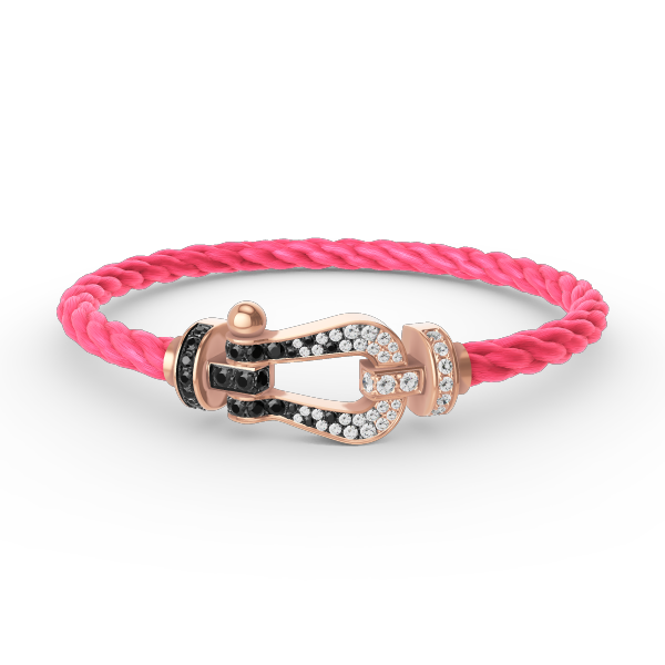 {
  "Glow Muse": "Glow Muse",
  "FORCE LARGE HORSESHOE BLACK WHITE DIAMOND BRACELET ROSE GOLD": "BRACELET FORCE GRAND MODÈLE FER À CHEVAL DIAMANTS NOIRS ET BLANCS OR ROSE"
}