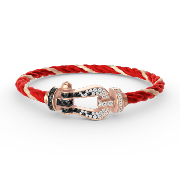 {
  "Glow Muse": "Glow Muse",
  "FORCE LARGE HORSESHOE BLACK WHITE DIAMOND BRACELET ROSE GOLD": "BRACELET FORCE GRAND MODÈLE FER À CHEVAL DIAMANTS NOIRS ET BLANCS OR ROSE"
}
