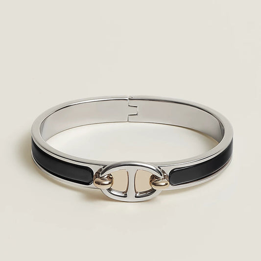 [Glow Muse]BRACELET CHAÎNE CLIC ARGENT