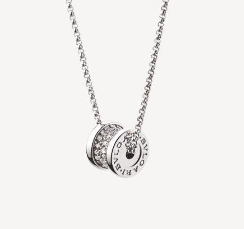 [⭐Glow Muse ]ZERO 1 SILVER DIAMOND NECKLACE