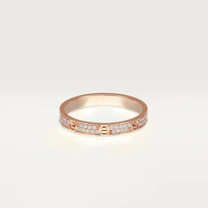 [Glow Muse]BAGUE LOVE DIAMANT 2,65 MM
